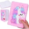 Jokomisiada Secret Notebook Diary Rožinė Unicorn with Heart Glitter ZA5338