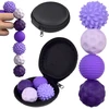 Jokomisiada Set of 4 Textured Sensory Balls with Storage Case ZA6618