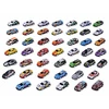 Jokomisiada Set of 48 Metal Pull-Back Cars with Parking Garage and Race Track ZA6559