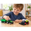 Jokomisiada Set of agricultural vehicles - tractor, combine harvester, trailers 12 elements ZA6419