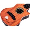Jokomisiada Maža 4 stygų gitara vaikams, plunksninė IN0120