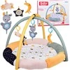 Jokomisiada Soft educational mat with a CLOUD arch in muted colors ZA5590