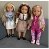 Jokomisiada Large, cute 48cm doll in a dress + built-in melody and soft body ZA5842
