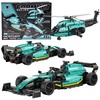 Jokomisiada Technical blocks 2 in 1 Formula 1 racing car helicopter 736pcs stickers ZA5730