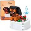 Jokomisiada Technical blocks Series: dogs on a base Dachshund 176pcs ZA6620 E
