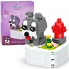 Jokomisiada Technical blocks Series: dogs on a base Schnauzer 176ele ZA6620 F