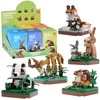 Jokomisiada Technical blocks Series: Wild land animals - over 100 pieces ZA5852