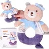 Jokomisiada The first plush rattle for babies 0+ teddy bear for newborn ZA5877