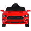 Akumuliatorinis sportinis kabrioletas vaikams Jokomisiada Mustang PA0169 | spalva: raudona