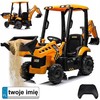 Jokomisiada Tractor Excavator Baterija Charger Large 4in1 Construction Vehicle PA0312