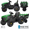 Jokomisiada Tractor for a battery for children + trailer PA0240