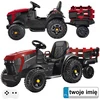 Jokomisiada Tractor for a battery for children + trailer PA0240