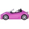 Jokomisiada Violetinis sportinis automobilis klasikinei kabrioleto lėlei dviem lėlėms