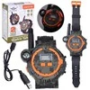 Jokomisiada Walkie talkie 2 Daugiafunkciniai laikrodžiai Diapazonas 200m Kompasas ZA5463