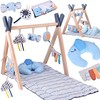 Jokomisiada Wooden Baby Gym Educational Play Mat for Infants ZA5882