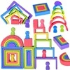 Dėlionė Jokomisiada Wooden Montessori puzzle - pieces of different shapes ZA5859