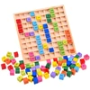 Dėlionė Jokomisiada Wooden multiplication table - educational math puzzle ZA6357