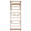 Jokomisiada Wooden playground for HOME - climbing frame + hanging elements SP0873