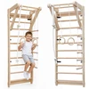 Jokomisiada Wooden playground for HOME - climbing frame + hanging elements SP0873