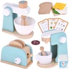 Jokomisiada Wooden set - toaster, kavos virimo aparatas, mixer + accessories Small household appliances ZA5929