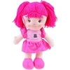 Jokomisiada Zuzia rag doll 33cm in a pink dress ZA3853