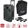 Ibiza Sound PORT10VHF-BT GARSO SISTEMA 250WRMS 10"su akumulaitoriumi