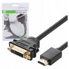 Kabelis Ugreen HDMI-DVI (24+1) kištukai 1.5m dvikryptis (1080P@60Hz) juodas HD106