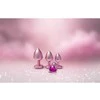 Dream Toys DREAMTOYS ANAL PLUG GLEAMING LOVE PEARL Rožinis PLUG LARGE