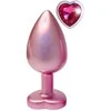 Dream Toys DREAMTOYS ANAL PLUG GLEAMING LOVE PEARL Rožinis PLUG LARGE