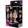 Dreamtoys Žėrintis meilės rožinio aukso kištukų rinkinys