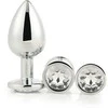 Dream Toys Rinkinys metaliniai užpakaliukai su deimantu