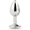 Dream Toys Gleaming Love Sidabrinis Plug korek analny Small