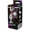 Dream Toys Gleaming Love Sidabrinis Plug korek analny Small
