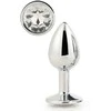 Dream Toys Gleaming Love Sidabrinis Plug korek analny Small