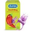Durex Vibruojantis žiedas su gumbeliais „Devil Ring“