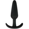 EasyToys Silicone Intimate Plug L Juodas - Ergonomic Flexible Design