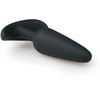EasyToys Silicone Plug M - Flexible Anatomical Intimate Priedas, Juodas