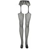 Shots Avanua Fishnet &amp; Lace Garter Belt Stockings Juodas One Size S-XL
