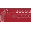 ManCage Model 06 Polycarbonate Chastity System 14 cm Transparent