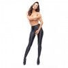 Misso Passion P800 Opaque Shiny Tights with Decorative Cutouts Juodas L