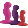 Nexus - G-Play Trio Plus Unisex Vibrator Pack S/M/L Rožinė Raudona Violetinė