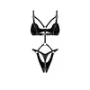 Obsessive Dame Controle atviras bodysuit S/M/L