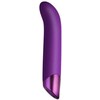 Rocks-Off Chaiamo G Vibrator Violetinė - Curved Silicone, 10 Modes, Atsparus vandeniui