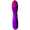 Rocks-Off Glo-Girl Violetinė Dual Motor Silicone Rabbit 171mm Atsparus vandeniui