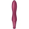 „Satisfyer SATISFYER_Heated Thrill Vibrator“ vibratorius su programėle „Connect“ violetine spalva