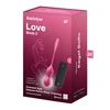 „SATISFYER LOVE BIRDS 2 CONNECT“ PROGRAMĖLĖ RAUDONA