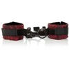 CalExotics Scandal Door-Restraint Handcuffs Juodas-Raudona Adjustable 73.75cm