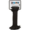 CalExotics Scandal Juodas Bondage Rope 50m - Durable Cotton Blend Restraint
