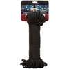 CalExotics Scandal Juodas Bondage Rope 50m - Durable Cotton Blend Restraint