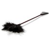 CalExotics Scandal Juodas Dual-Ended Feather Crop 53.25 cm
